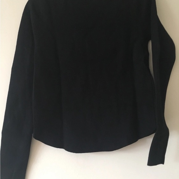 Black Sweater with Gold Button Accents. Size M. - Picture 11 of 11